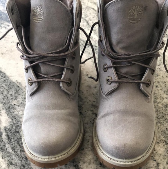 Timberland Shoes - Women gray timberland sz 6